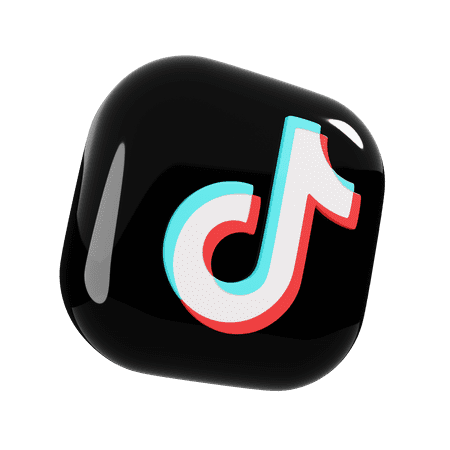 TikTok 3D icon