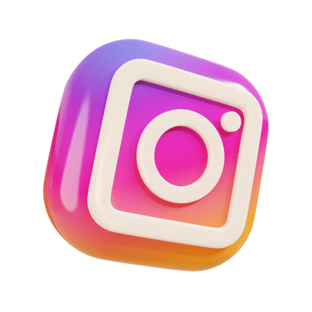 Instagram 3D icon